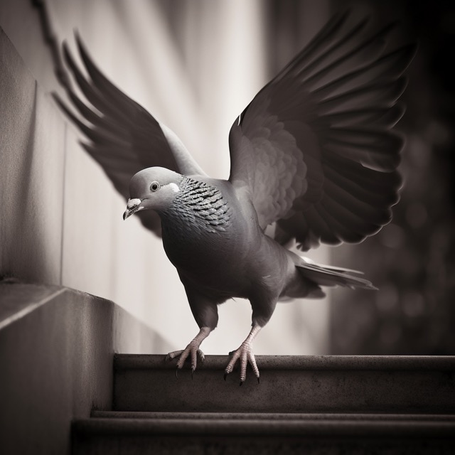 Pigeon Ascent